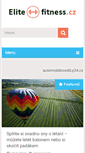 Mobile Screenshot of elitefitness.cz