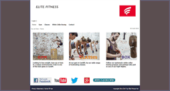 Desktop Screenshot of elitefitness.co.uk