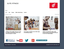 Tablet Screenshot of elitefitness.co.uk